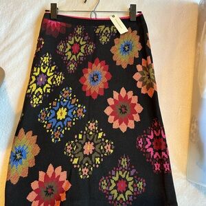 Anthropologie midi knitted skirt xs with tags